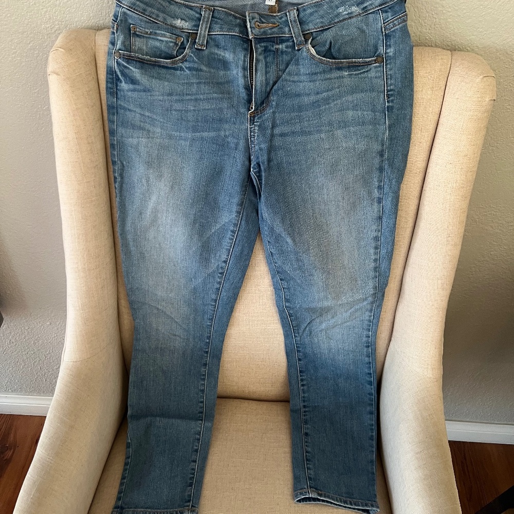 Paige Cropped Skinny Jeans